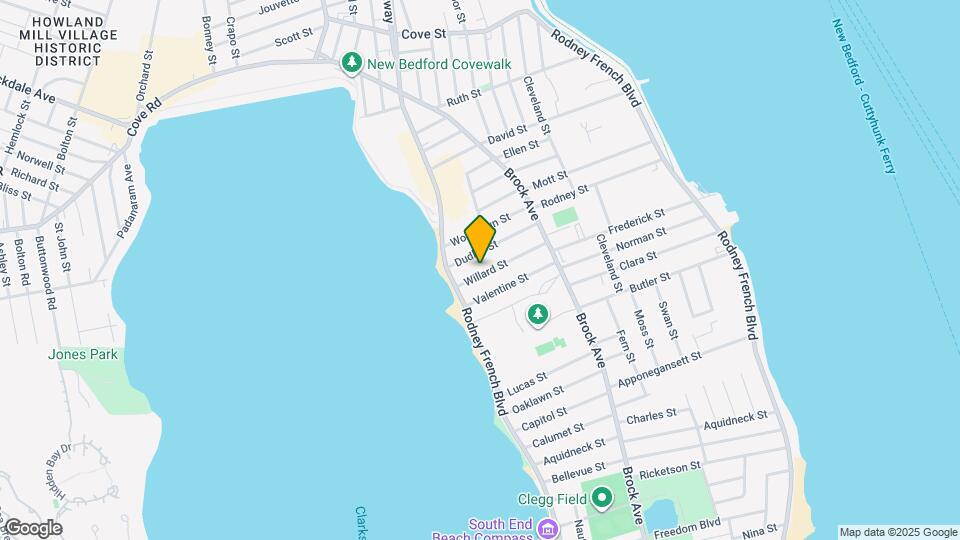 81 Willard St Map and Location Details