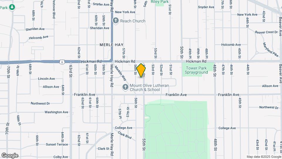 2014 55th St Map and Location Details