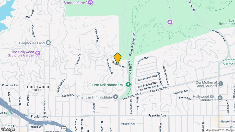 5500 Red Oak Dr Map and Location Details