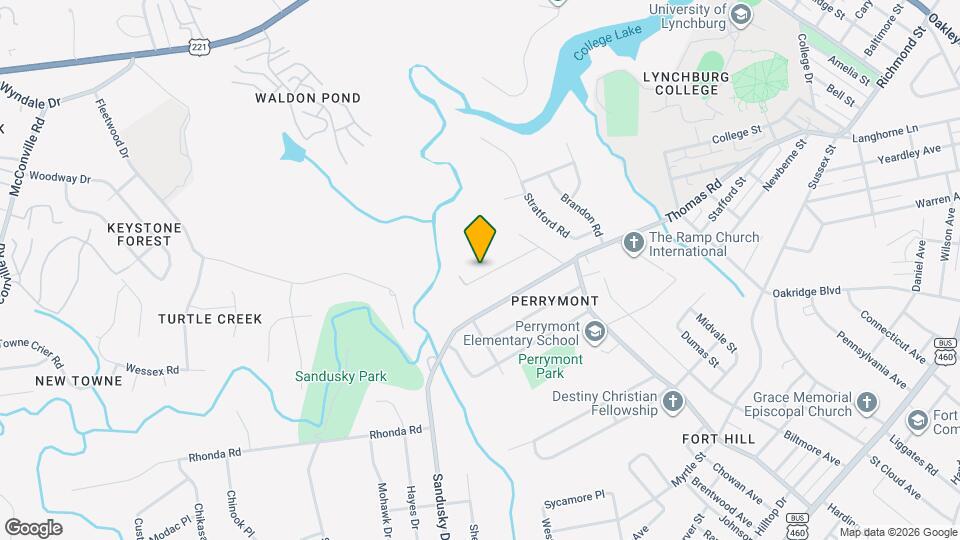 4629 Ferncliff Dr Map and Location Details