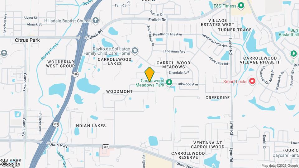 5407 Windbrush Dr Map and Location Details