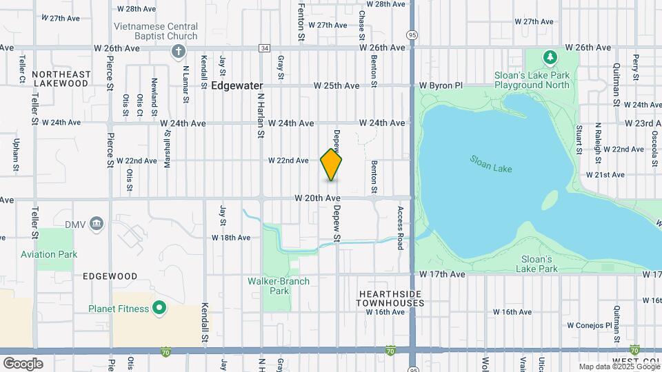 2035 Depew St Map and Location Details