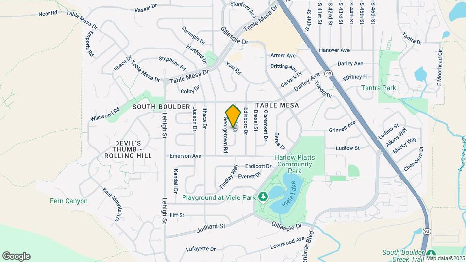 1265 Fairfield Dr Map and Location Details