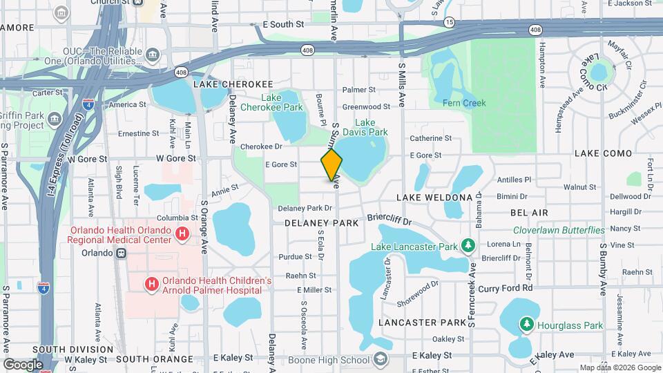 623 Florida St Map and Location Details