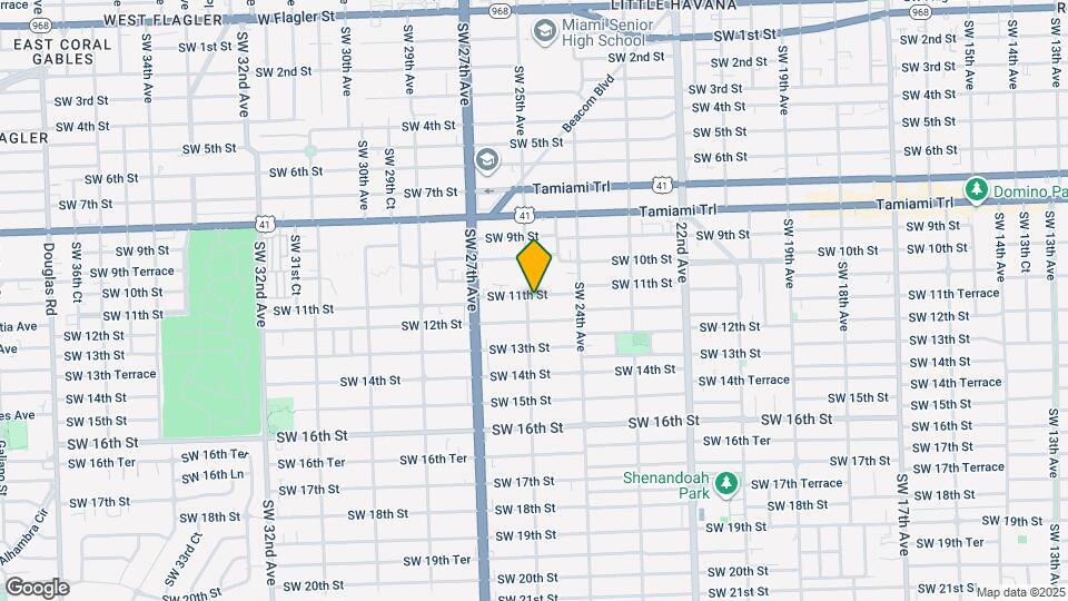 1101 SW 25th Ave Mapa y Detalles de la Ubicación
