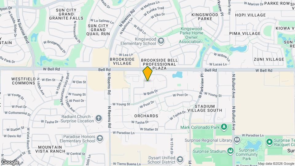 15247 W Elm Cir Map and Location Details