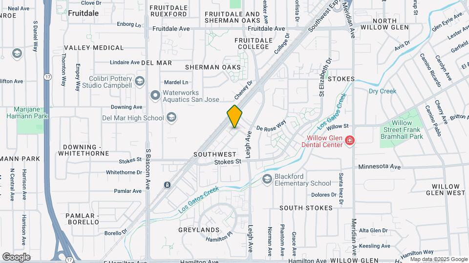 1721 De Marietta Ave Map and Location Details
