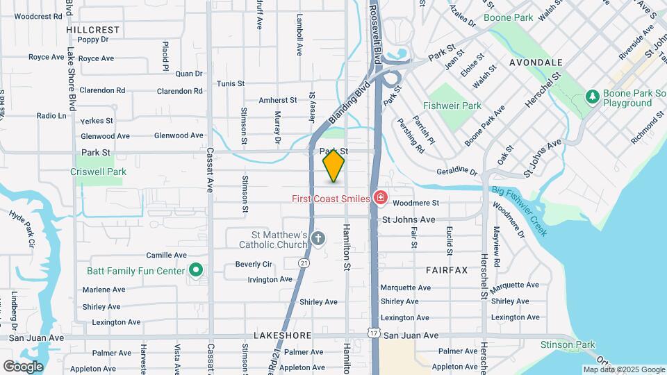 4565 Merrimac Ave Map and Location Details