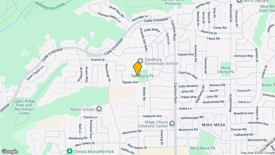 8031 Montara Ave Map and Location Details