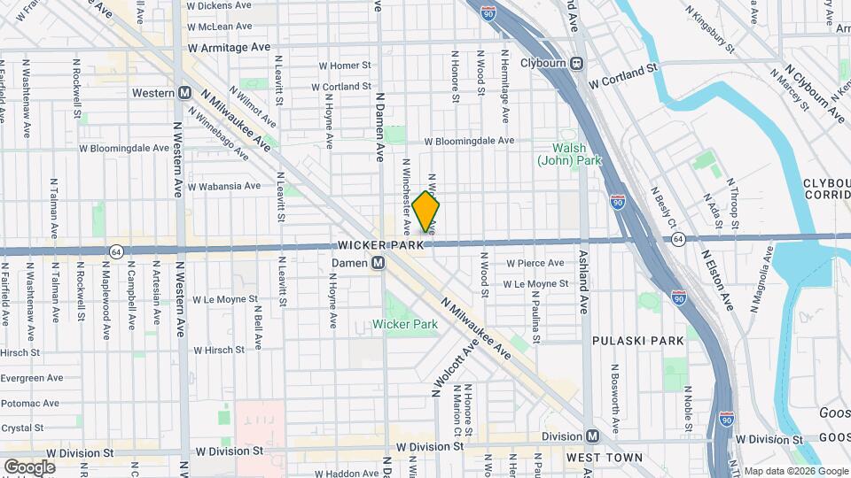 1904 W North Ave Mapa y Detalles de la Ubicación