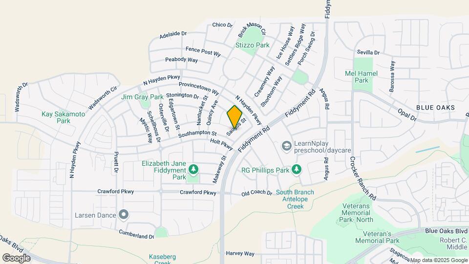 5024 Saugus St Map and Location Details