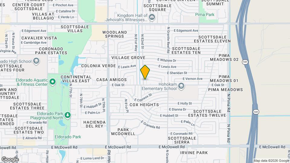 2309 N 82nd St Mapa y Detalles de la Ubicación