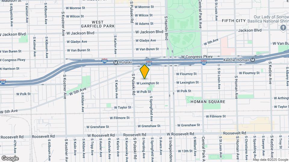 3922 W Lexington St Mapa y Detalles de la Ubicación