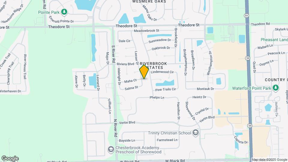 1258 Lasser Dr Map and Location Details