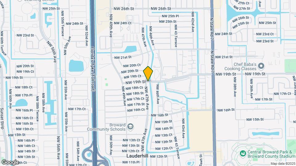 1850 NW 47th Ave Map and Location Details