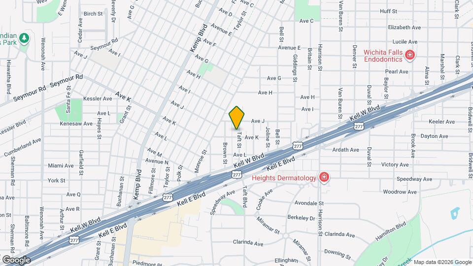 2010 Taft Blvd Map and Location Details
