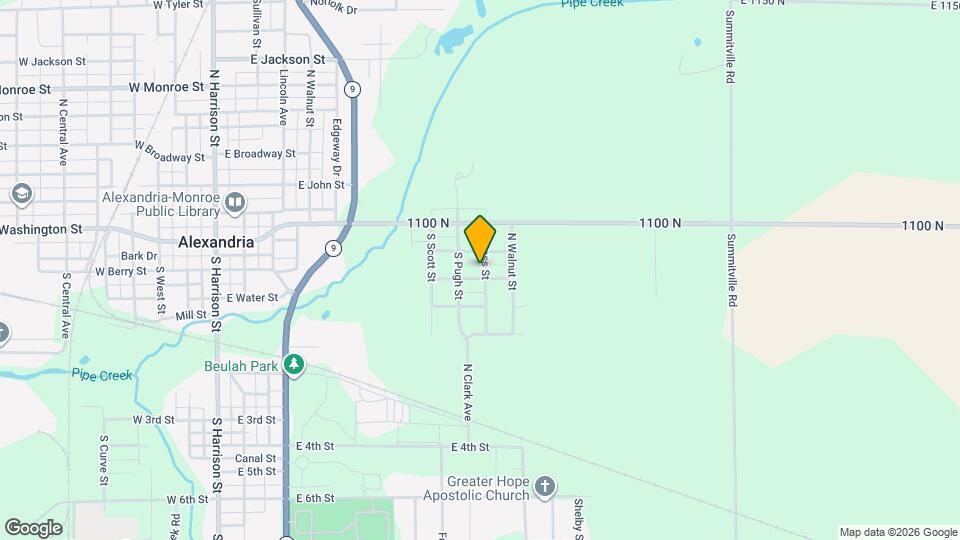 10899 N Ross St Mapa y Detalles de la Ubicación