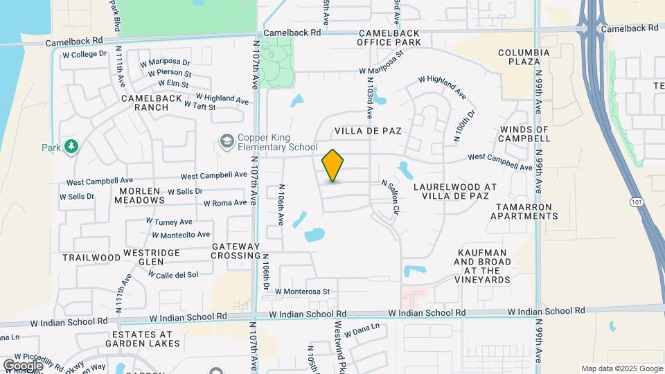 10413 W Calle Del Oro Mapa y Detalles de la Ubicación