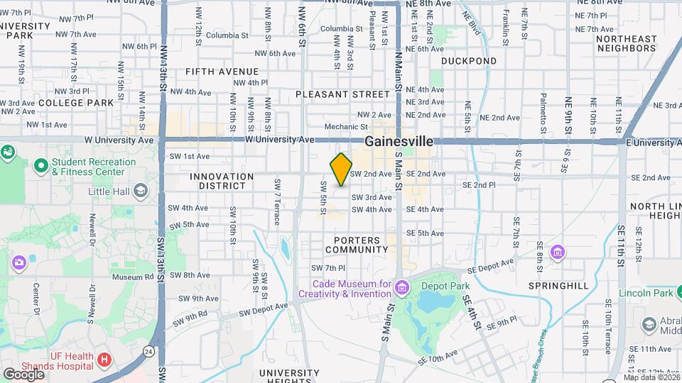 234 SW 3rd St Map and Location Details