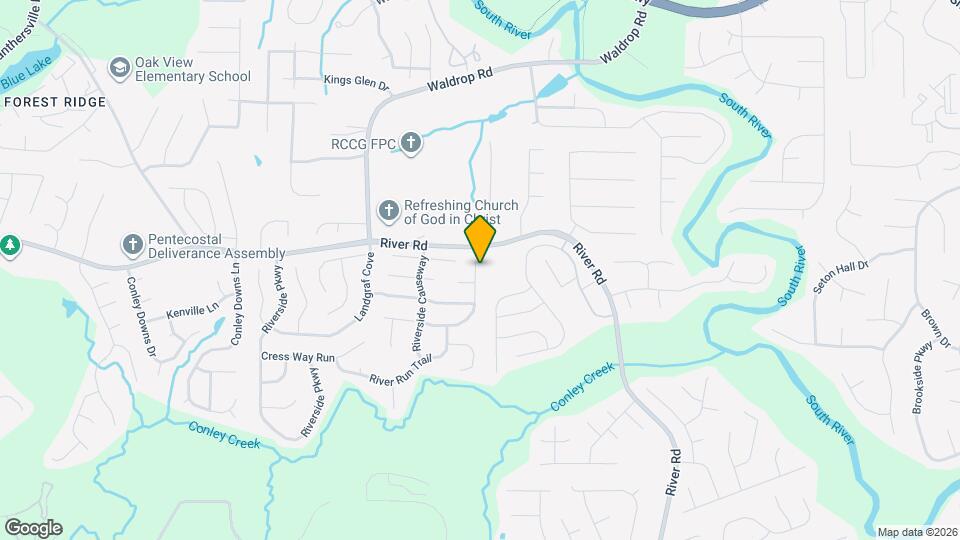 3712 Cress Way Dr Map and Location Details