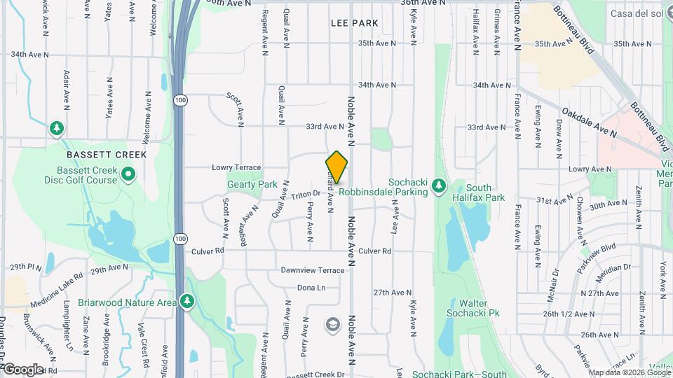 3100 Orchard Ave N Map and Location Details
