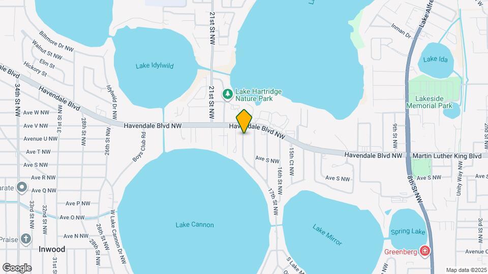 2010 Lake Cannon Dr NW Map and Location Details