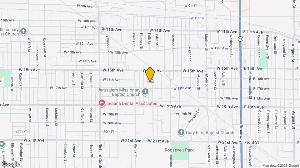 1572 Polk St Map and Location Details