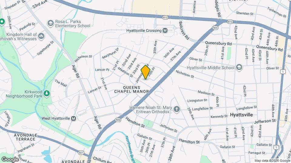 3518 Madison St Map and Location Details