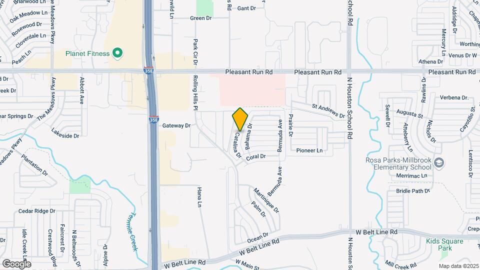 746 Catalina Dr Map and Location Details