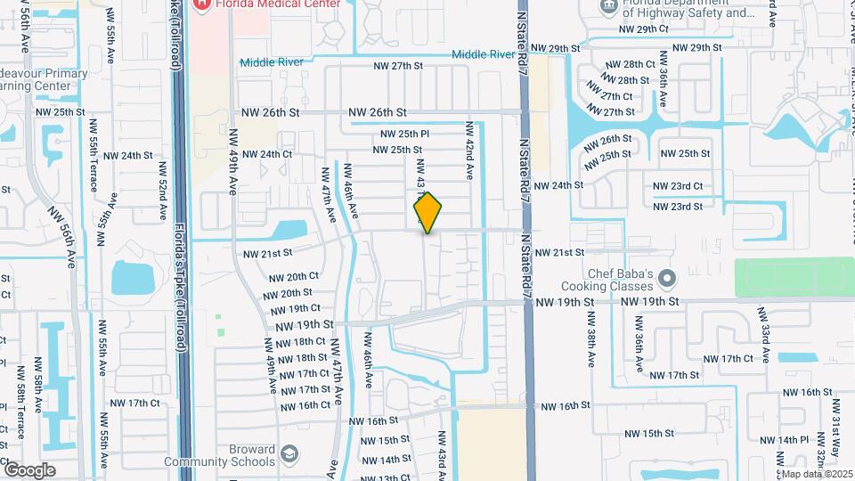 2018 NW 43 Terrace Map and Location Details