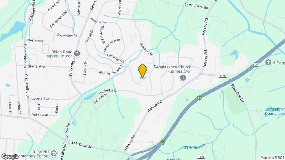 1056 Bridgend Dr Mapa y Detalles de la Ubicación
