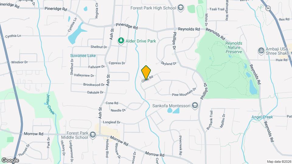 979 Cone Rd Map and Location Details