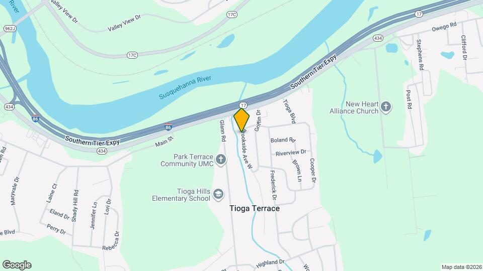 12 Brookside Ave W Map and Location Details