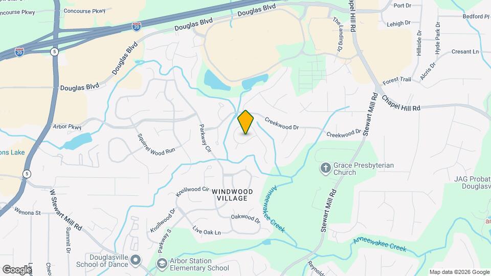 6841 Woodcreek Ln Map and Location Details