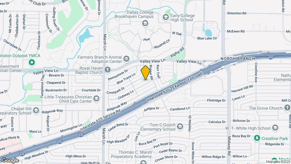 3945 Clubway Ln Map and Location Details