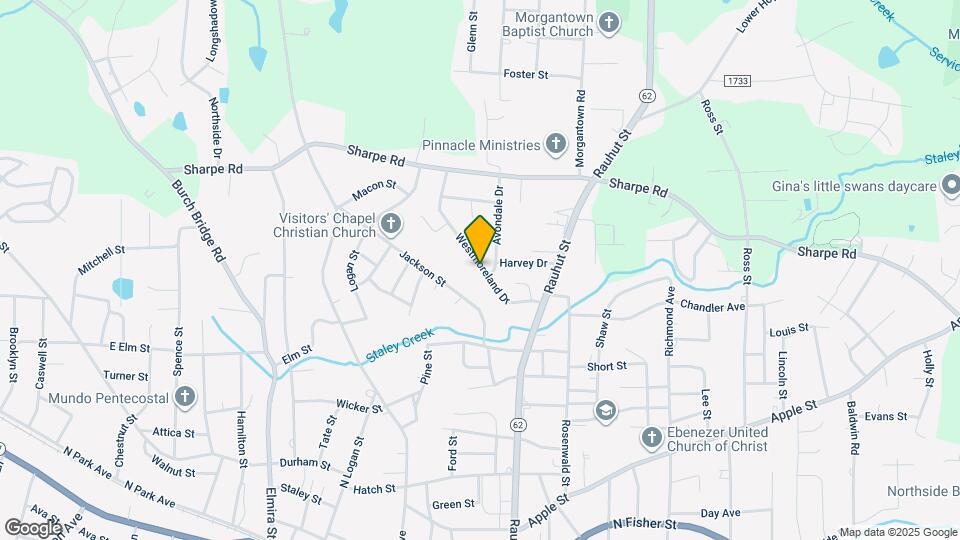 1208 Westmoreland Dr Map and Location Details