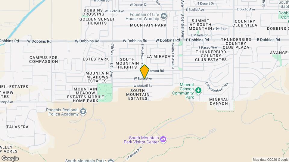 251 W Buist Ave Map and Location Details