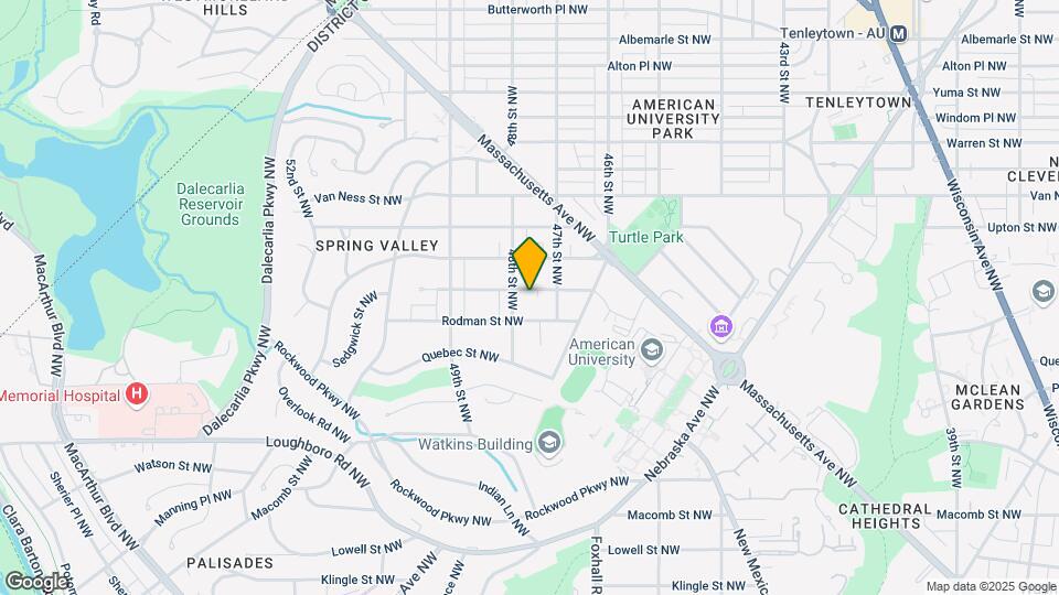4726 Sedgwick St NW Map and Location Details