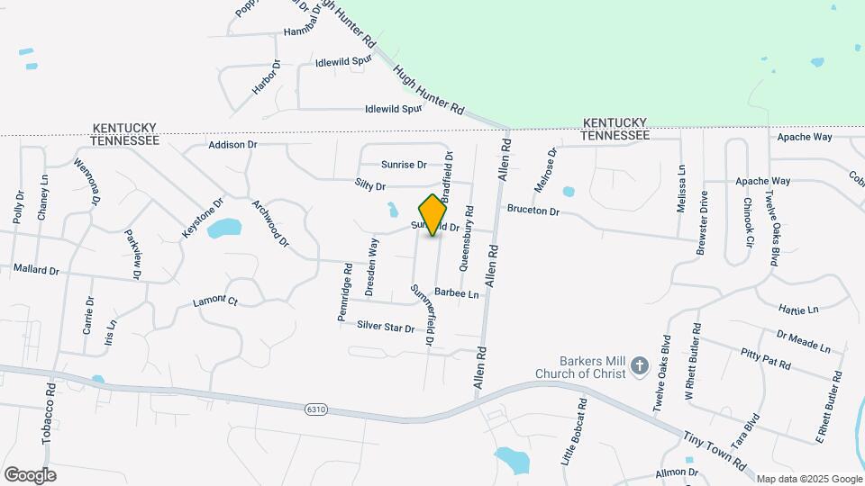 3404 Bradfield Dr Map and Location Details
