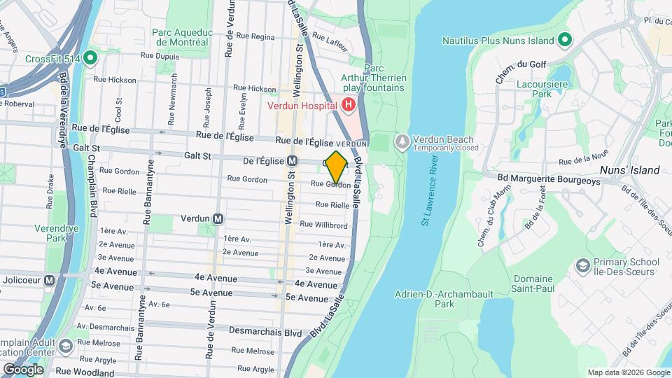 72 Gordon Rue Map and Location Details