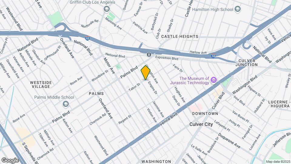 10144 Tabor St Mapa y Detalles de la Ubicación