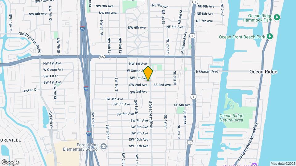 215 S Seacrest Blvd Map and Location Details