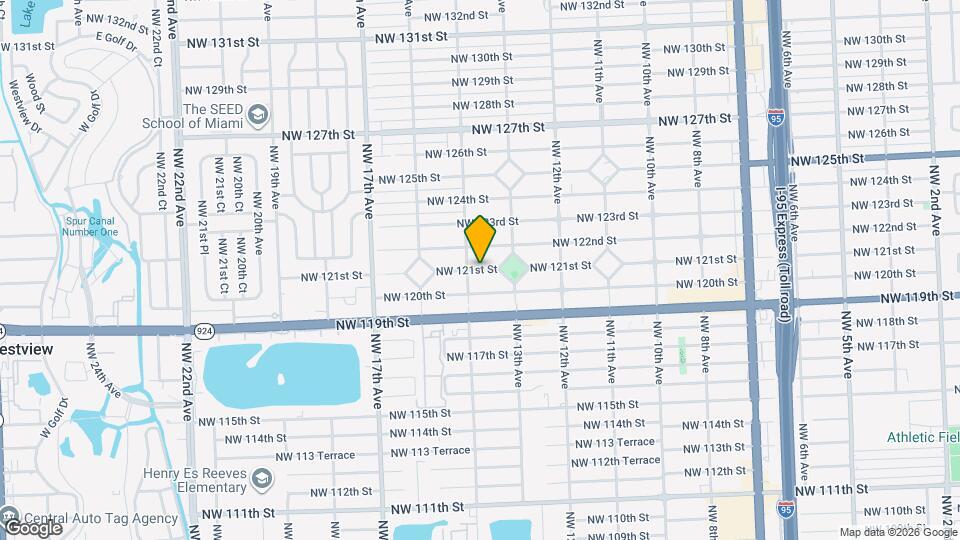 Upland Park Residential Map and Location Details