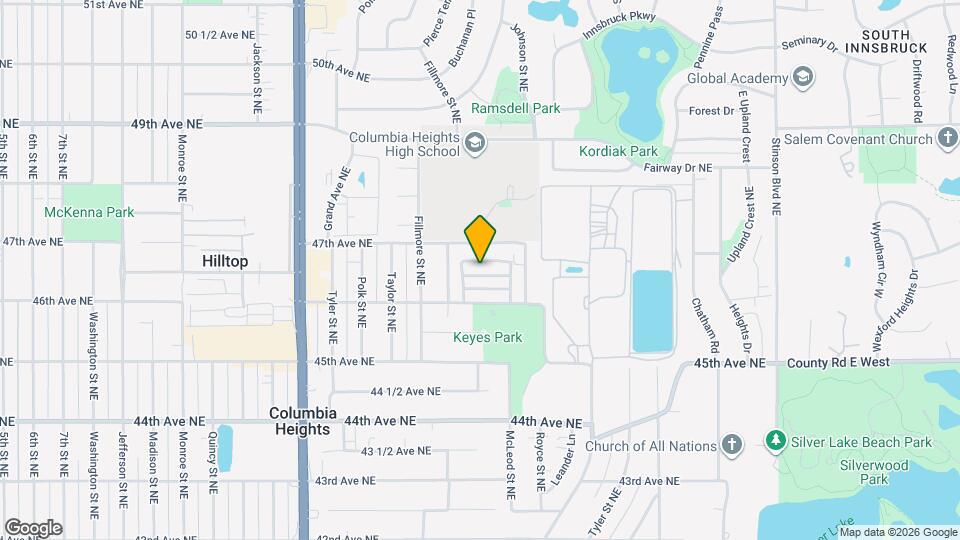 1401-1403 Parkview Ln NE Mapa y Detalles de la Ubicación