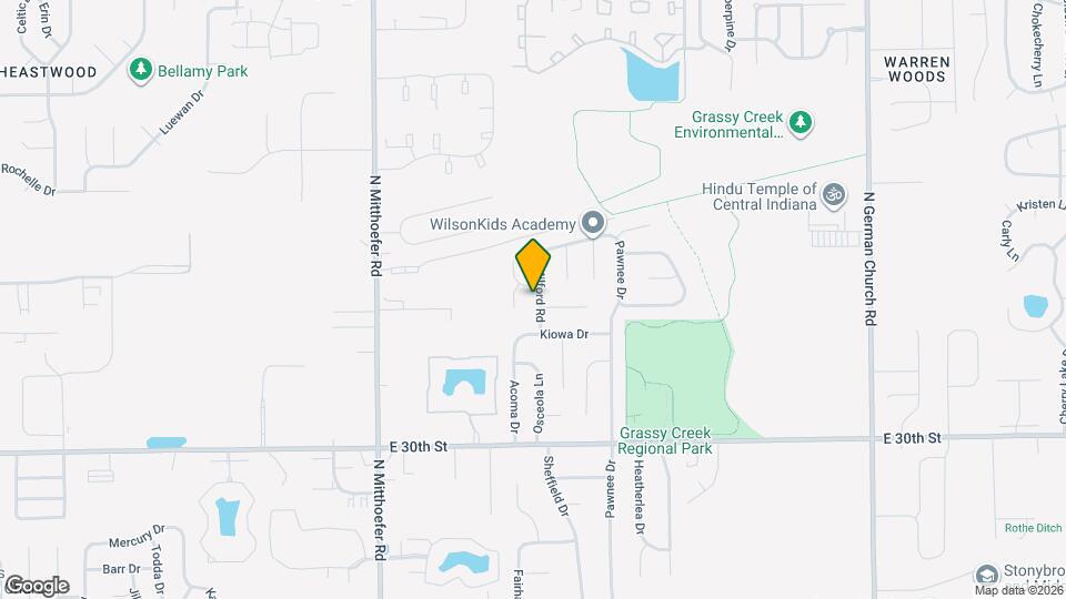 3232 Milford Rd Map and Location Details