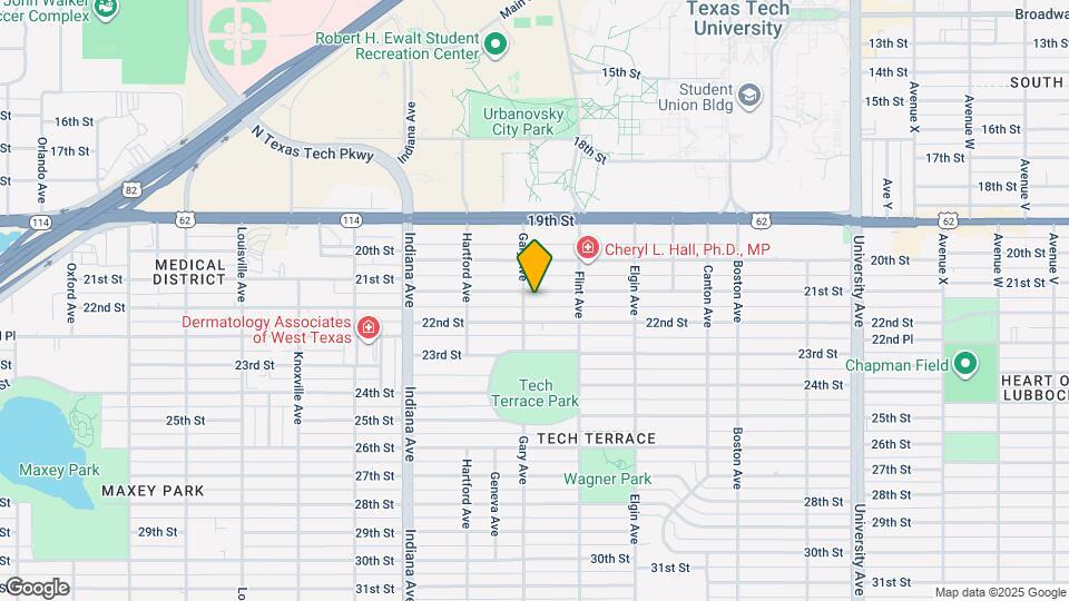3121 21st St Map and Location Details