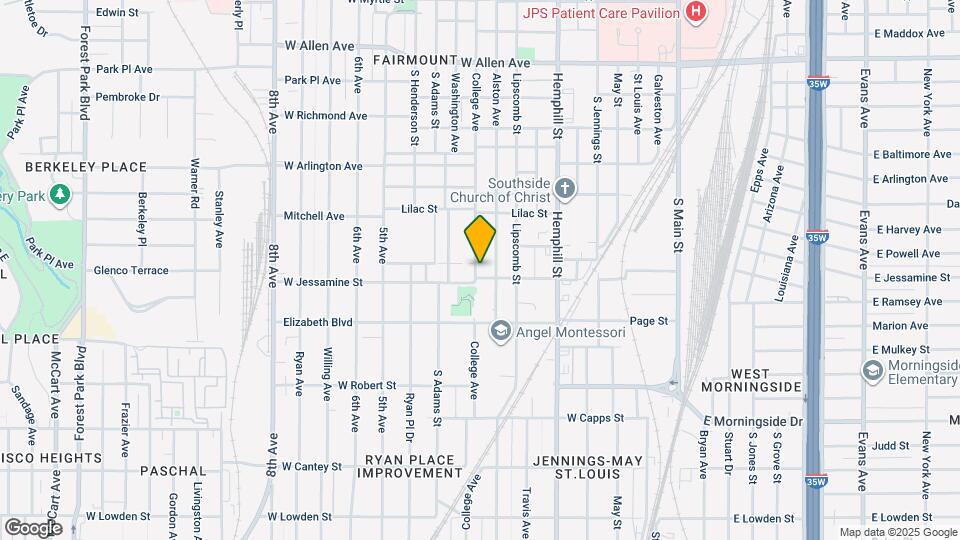 2257 College Ave Map and Location Details