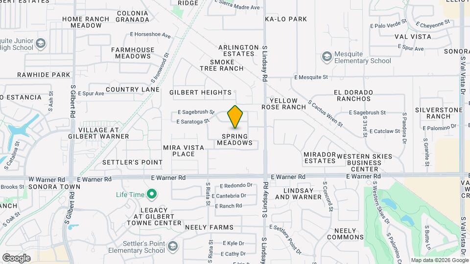 608 S San Marcos Ct Map and Location Details