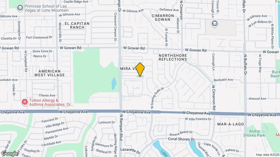 8408 Stoney Bluff Ave Map and Location Details
