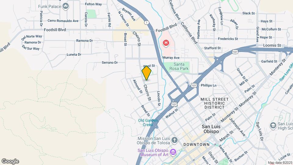 246 Chorro St Map and Location Details